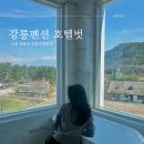 미 무인호텔 | 강릉숙소추천 오션뷰 호텔벗 305호 후기 (feat. 등명해변 산책가능)
