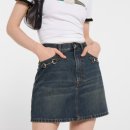 클래식과 세련미가 가미된 구찌 홀스빗 데님 미니 스커트 후기