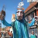 아일랜드 골웨이의 마크나스 거리 극단 할로윈 퍼레이드 이미지