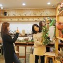 정자동예쁜꽃집, 정자동플라워클래스, 원데이클래스, 유칼립투스리스 만들기, 유일화