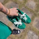 행복한 운동화 | 카우츠 운동화 시져레볼루션 그린 이쁘고 편해서 남편도 사줄까 해요