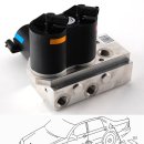벤츠 ABC 밸브블럭 A 220 320 12 58 , BENZ ABC VALVE UNIT 이미지