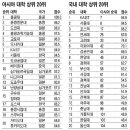 2009 조선일보 대학순위 (한국대학순위, 아시아대학순위) 이미지