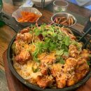 샌드위치와 런치메뉴(야간) 이미지