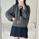 [아카이브제이투유] 24 fw 오버사이즈드 다이애나 가디건 차콜 후기/oversized diana cardigan