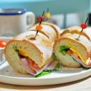 바게트 샌드위치 만들기 바게트 요리 바게트 샌드위치 레시피 이미지