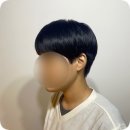 박미란헤어두 동성로미용실 블루블랙염색 시술후기