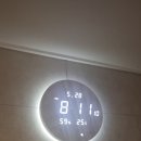 LED평화 | 내돈내산 루미너스 LED 벽시계 솔직 후기, 선 숨기기 작업까지 대만족!