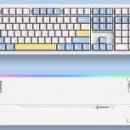 아라무선 주식회사 | SPM PL108W 목새축 풀배열 키보드 후기 + 반투명 크리스탈 키캡