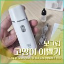 털빨충전중 | 보그링 고양이 이발기 (feat. 고양이 발바닥 털 정리 쉽게, 부분이발기 후기)