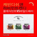캐빈디쉬 와일드베리 vs 클래식민트 깔끔한 단맛 목 칼칼할때 좋은 프리미엄 독일 무설탕캔디