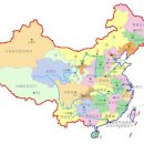 중국지도 이미지