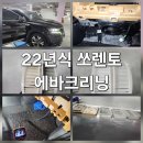 하늘크리닝 | 22년식 쏘렌토 중고차 구매 후 담배 냄새 대구 에바크리닝으로 개선