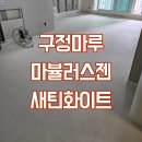 구정 | 송파 더센트레아파트 구정마루 마뷸러스젠 새틴화이트 시공후기