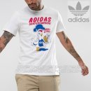 [유럽판] 아디다스 프린트 남자 크루넥 반팔 티셔츠(2종류) 이미지