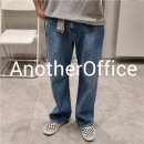 어나더핏 | 어나더오피스 데님팬츠 컬트진 실착후기 l 레귤러 스트레이트핏 중청 워싱 청바지 l 사이즈 추천 팁
