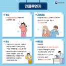 인플루엔자 A형 독감 예방 안내 이미지