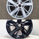 닛산자동차매장 | 인천 계양구 닛산 알티마 17인치 순정휠 실버 > 유광블랙 휠복원