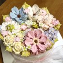 꽃피는 봄, 앙금플라워로 떡케이크를 만들어요 | 잠실 떡케이크 맛집 | 부모님 생신 피아주아 앙금플라워 케이크