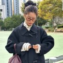 메이드핏 | 더플 캐시미어 코트 추천! 쥬시쥬디 미들 핸드메이드 오버핏 하프 코트 솔직 후기