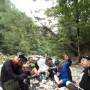 아침가리 계곡 캠핑장 이미지