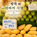 신선청과물 | 어떠꺼 시장 청과물 망고 시장 방콕 짜뚜짝 가볼만한곳