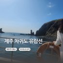 차귀도 유람선 타고 한치 오징어 먹방 제주투어패스 여행 후기