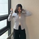 나나 가디건 정보 단발 화보 속 플랙 청바지와 가디건으로 봄코디 완성