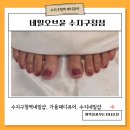 윤푸드카페 | [공지] 수지구청역 네일 네일오브윤에서 가을에 찰떡인 블링블링 레드 페디큐어 받고 왔어요!