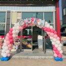 아치골드 | 작은 식당 개업식도 존재감 제대로 살리는 행사 장식 풍선 아치 제작 후기 🎈🐷
