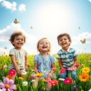 새로운 삶을 살아가는 축복 이미지