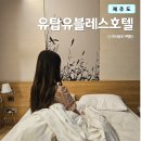 도다 | 함덕해수욕장호텔 유탑유블레스호텔 제주 디럭스 더블 시티뷰 정보