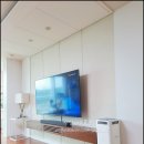 65 | 충남 천안 동일하이빌 아파트 삼성 65인치 벽걸이 TV 선반장 설치 후기