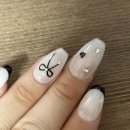 뉴프렌치네일 | 데이뉴네일 수제네일팁 진주 마블 프렌치 네일 솔직후기