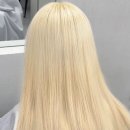 브론드헤어 | 낙성대미용실 제이블헤어 1호점 유진디자이너 - 탈색 블론드 금발 스타일 후기