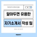 취준생 및 대학생 집중! 알아두면 유용한 자기소개서 작성 팁 -어휘 및 기본 질문 편- 이미지