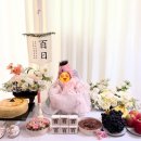 라온 플라워 케이크 | [내돈내산] 더라온날 셀프백일상 대여 솔직후기