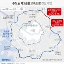 수도권 제2순환고속도로 건설사업 - 2024년 초 개통구간 이미지