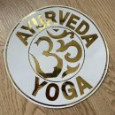 Foiling the Ayurveda Yoga Logo 🤩 이미지