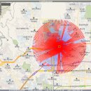 [GeoServer활용]가시권 분석(WPS Plugin RadialLineOfSight) 이미지