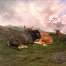 쉬어가야 느낄 수 있는 것들＜로자 보뇌르, ‘알프스 언덕에서 쉬고 있는 소들＞ 이미지