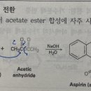 살리실산 친핵성도 이미지