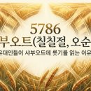 5786 샤부오트(2)-유대인들이 샤부오트(칠칠절)에 룻기를 읽는 이유! 이미지