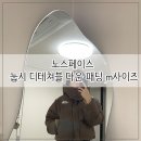 노스페이스 눕시 디테쳐블 다운 자켓 브라운 후기 ( 사이즈 90 m 조끼+패딩 NJ1DQ86K )