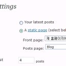 Static Page 만들기 이미지