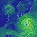 제10호 태풍 크로사 점차 북상중 이미지