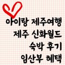 신화정비 | 제주 신화월드 신화관 숙박 후기(feat. 임산부)