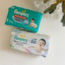 엔젤어린이집 | 팸퍼스 신제품이 왔어요💙 엔젤브리즈 소프트팬티 후기! 기존 베이비드라이와 두께 흡수력 직접 비교