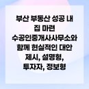 내집마련공인중개사사무소 | 부산 부동산 성공 내 집 마련 수공인중개사사무소와 함께 현실적인 대안 제시, 설명형, 투자자, 정보형