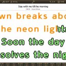MR - Stay with me till the morning/Dana Winner 이미지